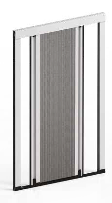 Reversibel Insektenschutzsystem Plissee Fenster