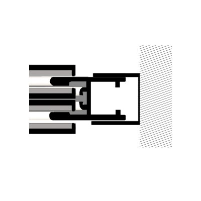 Insektenschutz Schiebetür Variante