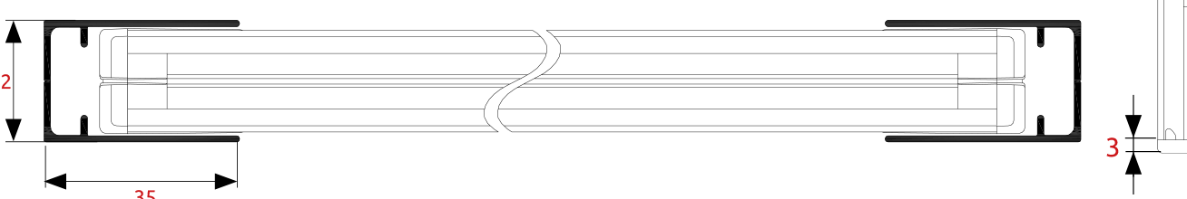 Insektenschutzsystem Plissee Fenster Vertikal