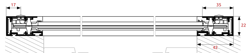 Insektenschutzsystem Evo Sky Masse