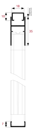 Insektenschutzsystem Plissee Fenster Reversibel 0.18