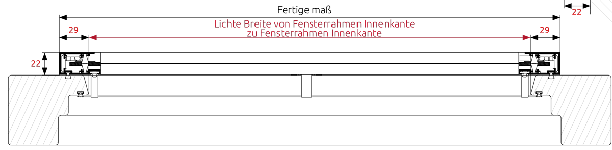 Insektenschutzsystem Evo Z Masse