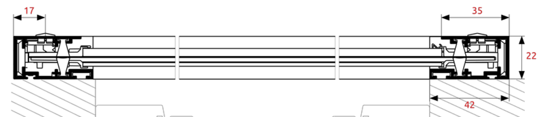 Insektenschutzsystem Evo Sky Masse